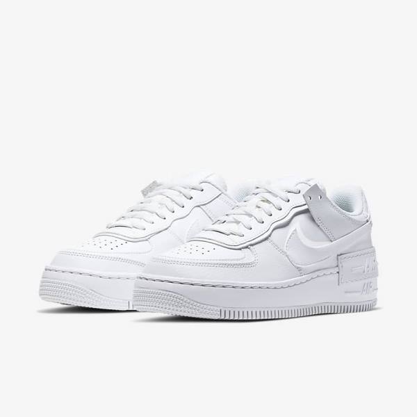 Scarpe Da Ginnastica Donna Nike Air Force 1 Shadow Bianche | NK605TPW