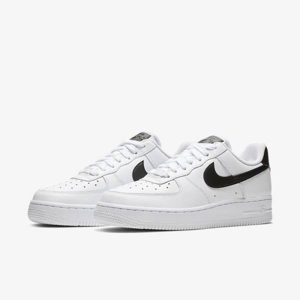 Scarpe Da Ginnastica Donna Nike Air Force 1 07 Bianche Nere Bianche | NK659SPW