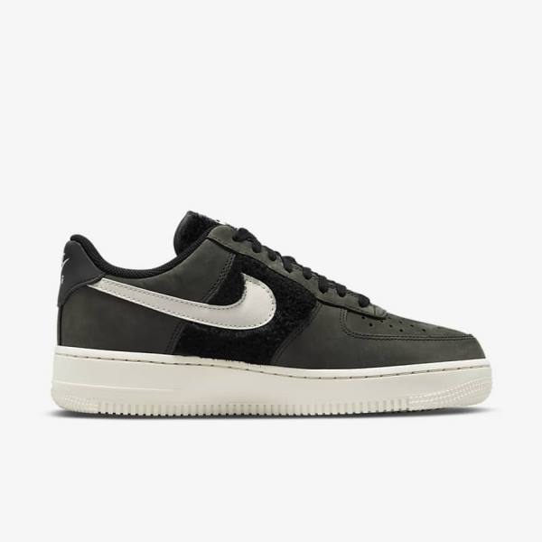 Scarpe Da Ginnastica Donna Nike Air Force 1 Nere Beige Chiaro | NK718REW