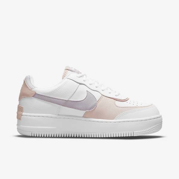 Scarpe Da Ginnastica Donna Nike Air Force 1 Shadow Bianche Rosa Rosa Grigie | NK781HVK