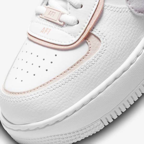 Scarpe Da Ginnastica Donna Nike Air Force 1 Shadow Bianche Rosa Rosa Grigie | NK781HVK