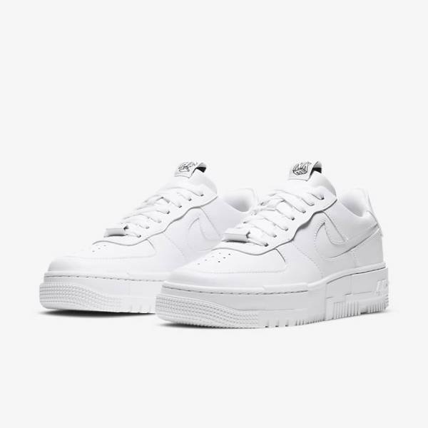 Scarpe Da Ginnastica Donna Nike Air Force 1 Pixel Bianche Nere Bianche | NK874BFD