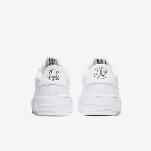 Scarpe Da Ginnastica Donna Nike Air Force 1 Pixel Bianche Nere Bianche | NK874BFD