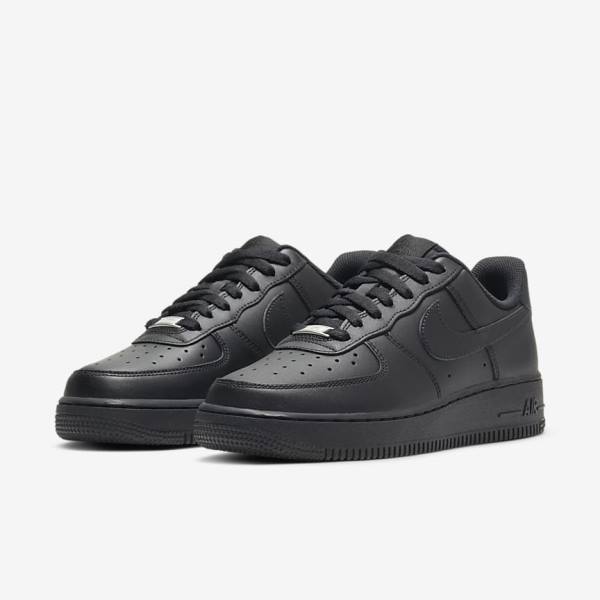 Scarpe Da Ginnastica Donna Nike Air Force 1 07 Nere | NK934BOK