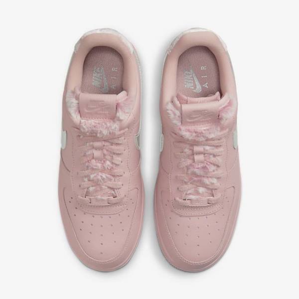 Scarpe Da Ginnastica Donna Nike Air Force 1 07 Rosa Metal Argento | NK948YHC