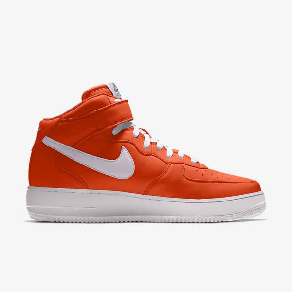 Scarpe Da Ginnastica Donna Nike Air Force 1 Mid By You Custom Colorate | NK956MOJ