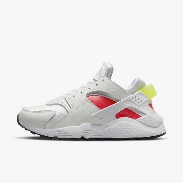 Scarpe Da Ginnastica Donna Nike Air Huarache Bianche Rosse Chiaro Nere | NK056KGB