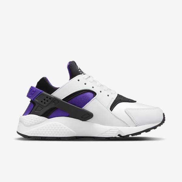 Scarpe Da Ginnastica Donna Nike Air Huarache Bianche Viola Nere | NK324WUY