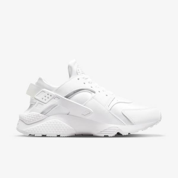 Scarpe Da Ginnastica Donna Nike Air Huarache Bianche Platino | NK842ZWP