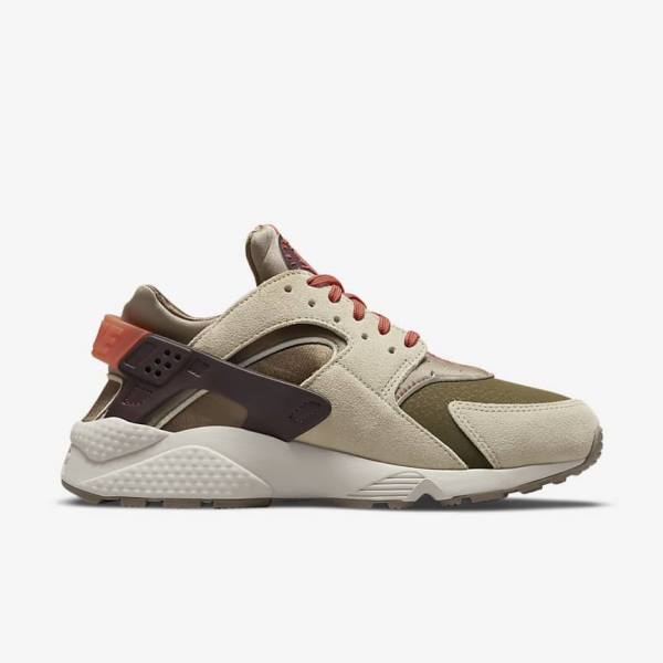 Scarpe Da Ginnastica Donna Nike Air Huarache SP Khaki Bordeaux | NK893GCX