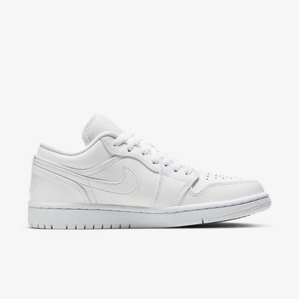 Scarpe Da Ginnastica Donna Nike Air Jordan 1 Low Bianche | NK014SIU