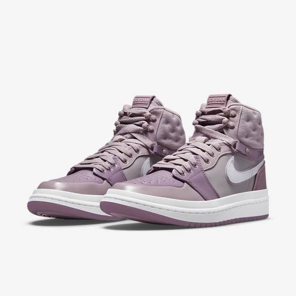 Scarpe Da Ginnastica Donna Nike Air Jordan 1 Acclimate Viola Grigie Bianche | NK376LRM