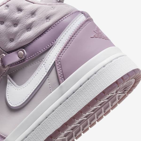 Scarpe Da Ginnastica Donna Nike Air Jordan 1 Acclimate Viola Grigie Bianche | NK376LRM