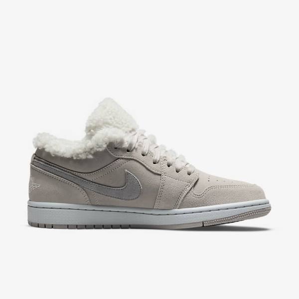 Scarpe Da Ginnastica Donna Nike Air Jordan 1 Low SE Grigie Grigie Bianche | NK493UAJ