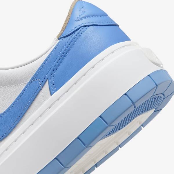 Scarpe Da Ginnastica Donna Nike Air Jordan 1 Elevate Low SE Bianche Nere Blu | NK607XTM