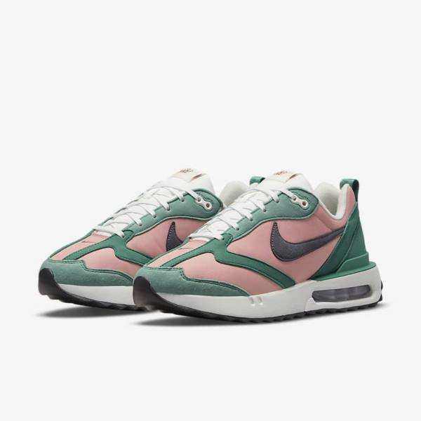 Scarpe Da Ginnastica Donna Nike Air Max Dawn Rosse Rosa Bianche Grigie | NK195SBD