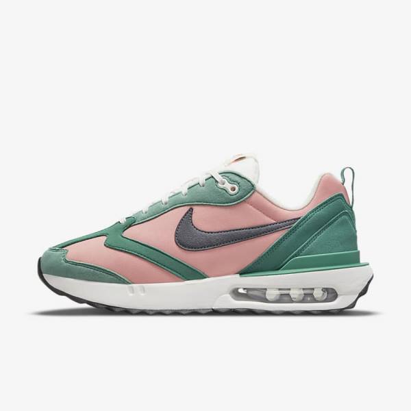 Scarpe Da Ginnastica Donna Nike Air Max Dawn Rosse Rosa Bianche Grigie | NK195SBD