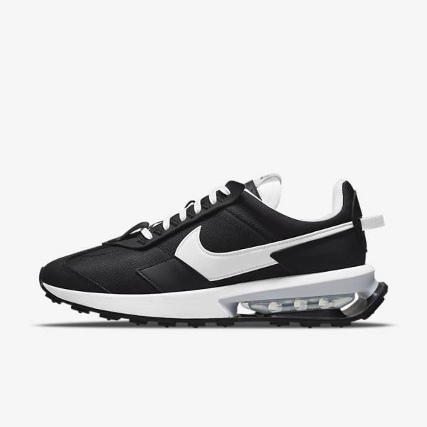 Scarpe Da Ginnastica Donna Nike Air Max Pre-Day Nere Metal Argento Bianche | NK539TZH