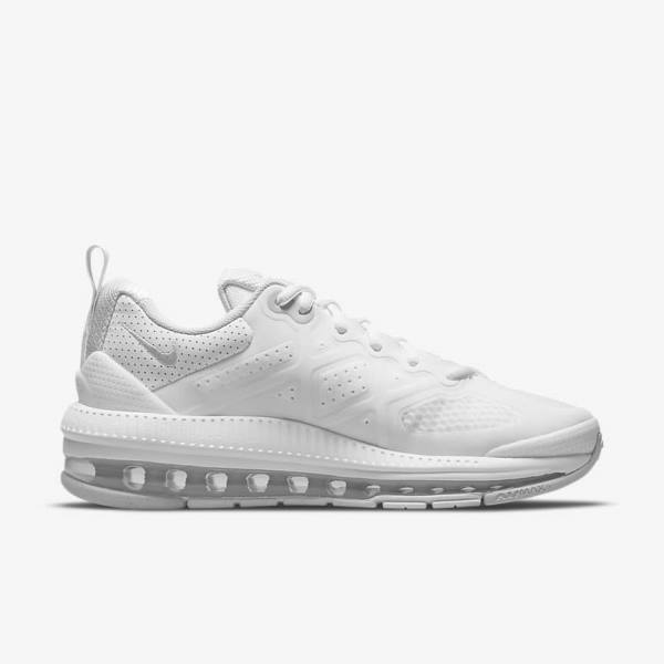 Scarpe Da Ginnastica Donna Nike Air Max Genome Bianche Platino Bianche | NK576WBP