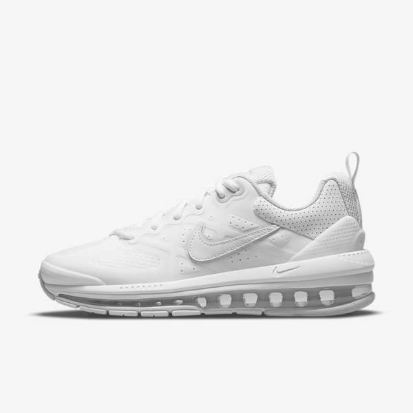 Scarpe Da Ginnastica Donna Nike Air Max Genome Bianche Platino Bianche | NK576WBP