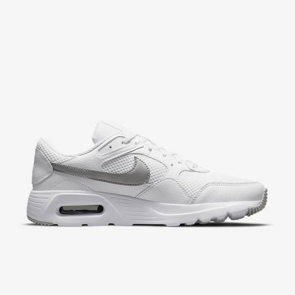 Scarpe Da Ginnastica Donna Nike Air Max SC Bianche Platino Metal Platino | NK761UEW