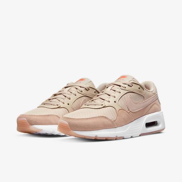 Scarpe Da Ginnastica Donna Nike Air Max SC Khaki Grigie Rosa Bianche Rosa | NK789PHT