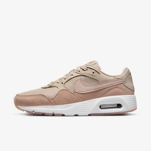 Scarpe Da Ginnastica Donna Nike Air Max SC Khaki Grigie Rosa Bianche Rosa | NK789PHT