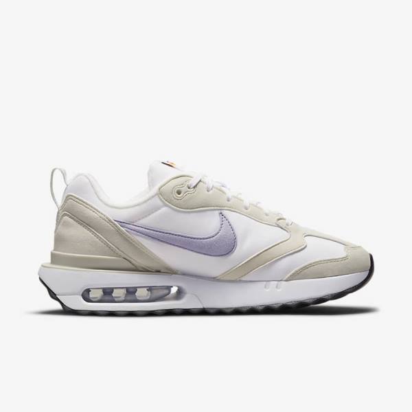 Scarpe Da Ginnastica Donna Nike Air Max Dawn Bianche Beige Chiaro Nere Viola | NK793BPU