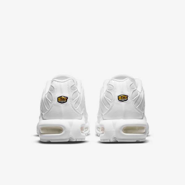 Scarpe Da Ginnastica Donna Nike Air Max Plus Bianche Platino Bianche | NK912IMH