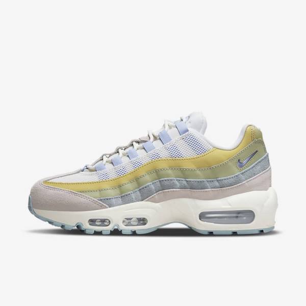 Scarpe Da Ginnastica Donna Nike Air Max 95 Blu Chiaro Verde Oliva | NK973THF