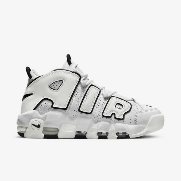 Scarpe Da Ginnastica Donna Nike Air More Uptempo Bianche Nere | NK726XYF