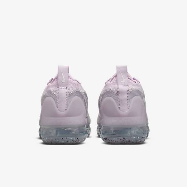 Scarpe Da Ginnastica Donna Nike Air VaporMax 2021 FK Rosa Chiaro Bianche Metal Argento Viola | NK046FDR