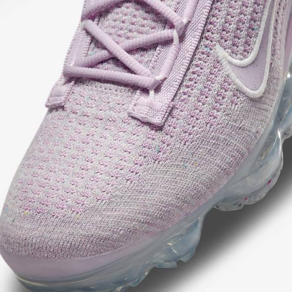 Scarpe Da Ginnastica Donna Nike Air VaporMax 2021 FK Rosa Chiaro Bianche Metal Argento Viola | NK046FDR