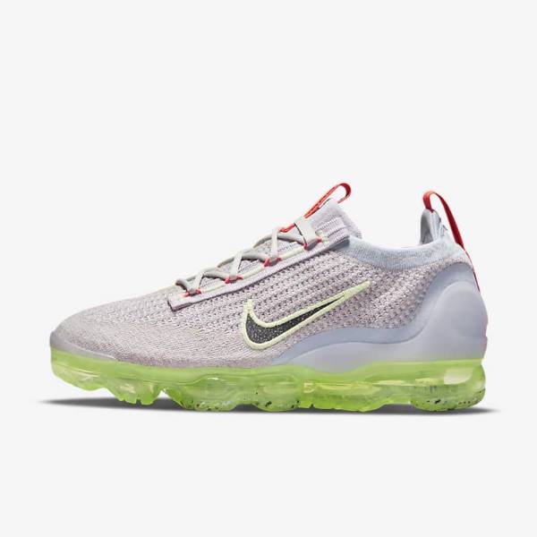 Scarpe Da Ginnastica Donna Nike Air VaporMax 2021 FK Beige Chiaro Verdi Chiaro Nere | NK156EKH