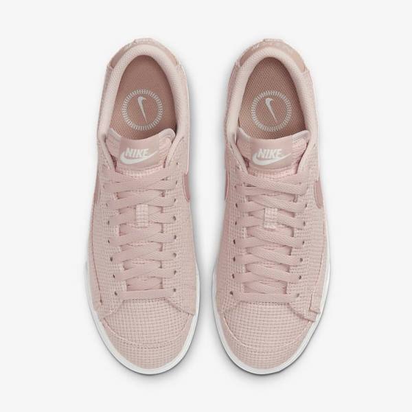 Scarpe Da Ginnastica Donna Nike Blazer Low Platform Rosa Bianche Rosa Rosa | NK038JMQ