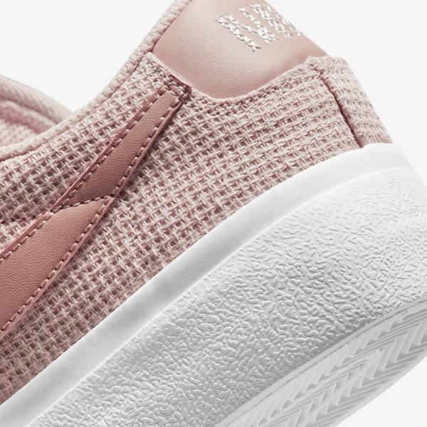 Scarpe Da Ginnastica Donna Nike Blazer Low Platform Rosa Bianche Rosa Rosa | NK038JMQ