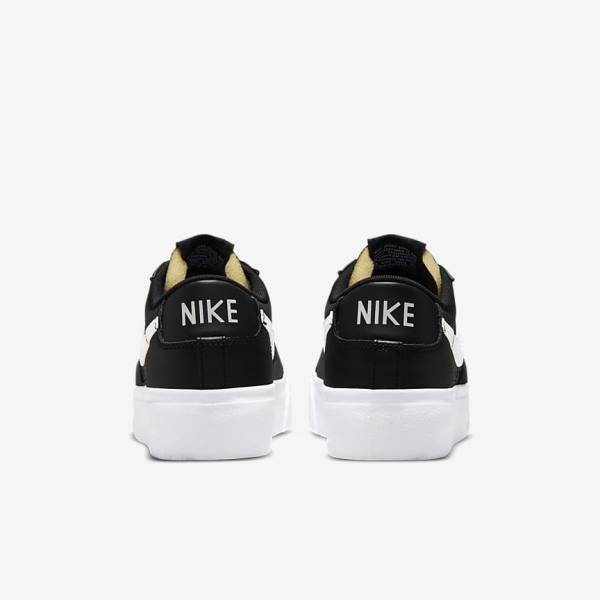 Scarpe Da Ginnastica Donna Nike Blazer Low Platform Nere | NK231ZJH