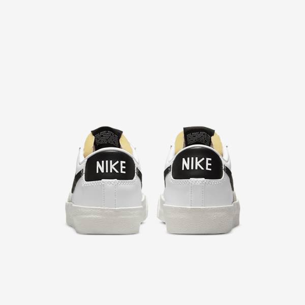 Scarpe Da Ginnastica Donna Nike Blazer Low 77 Bianche Nere | NK461JUZ