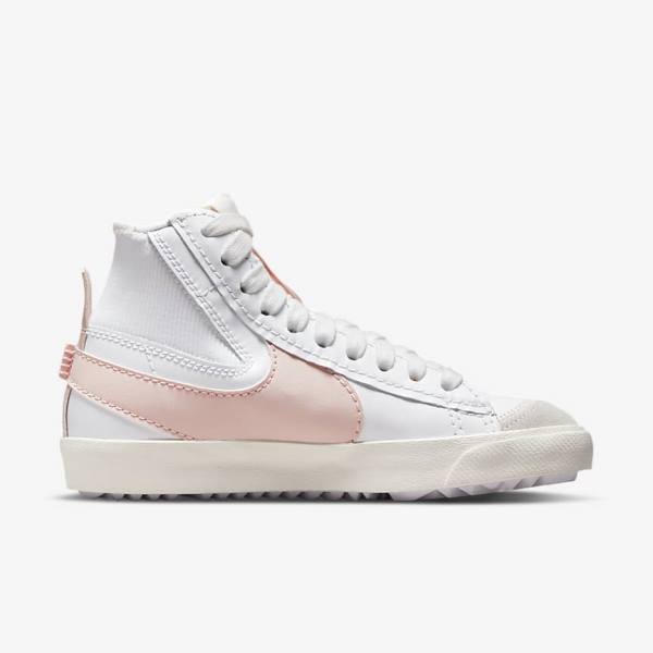 Scarpe Da Ginnastica Donna Nike Blazer Mid 77 Jumbo Bianche Rosa | NK127ZVB