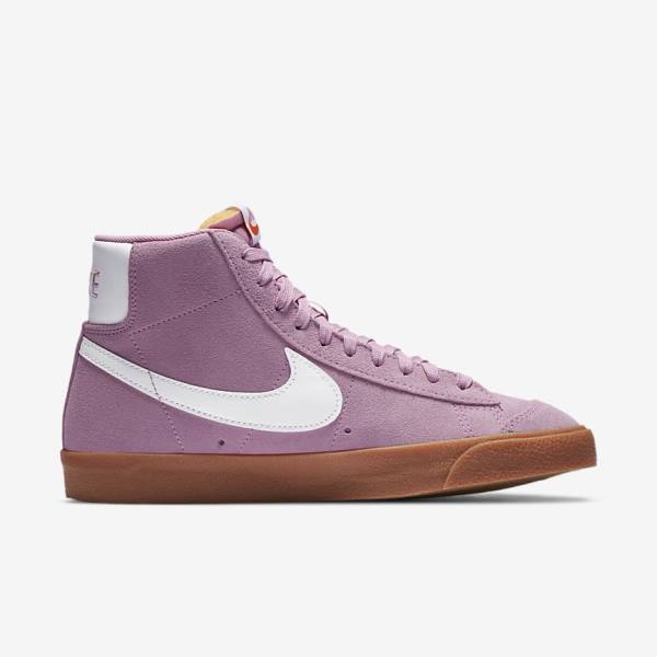 Scarpe Da Ginnastica Donna Nike Blazer Mid 77 Rosa Marroni Arancioni Bianche | NK839SPB