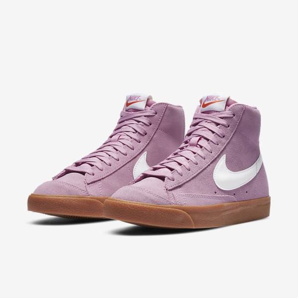 Scarpe Da Ginnastica Donna Nike Blazer Mid 77 Rosa Marroni Arancioni Bianche | NK839SPB