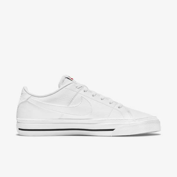 Scarpe Da Ginnastica Donna Nike Court Legacy Next Nature Bianche Nere Bianche | NK192BUR