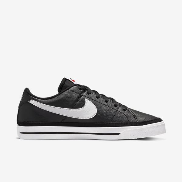 Scarpe Da Ginnastica Donna Nike Court Legacy Next Nature Nere Arancioni Bianche | NK519HKS