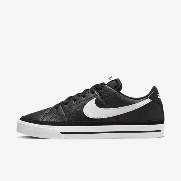 Scarpe Da Ginnastica Donna Nike Court Legacy Next Nature Nere Arancioni Bianche | NK519HKS