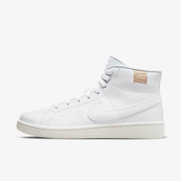 Scarpe Da Ginnastica Donna Nike Court Royale 2 Mid Bianche | NK978LYH