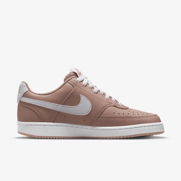 Scarpe Da Ginnastica Donna Nike Court Vision Low Next Nature Rosa Nere Bianche | NK756TRD