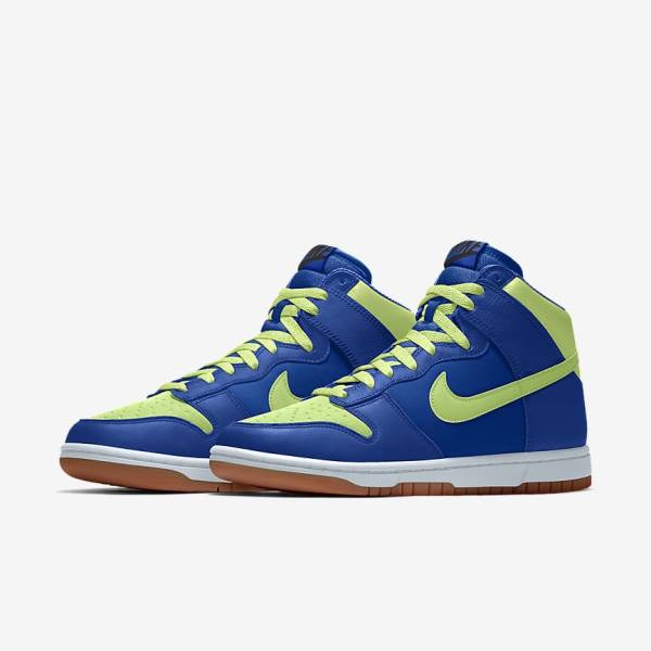 Scarpe Da Ginnastica Donna Nike Dunk High By You Custom Colorate | NK796VET