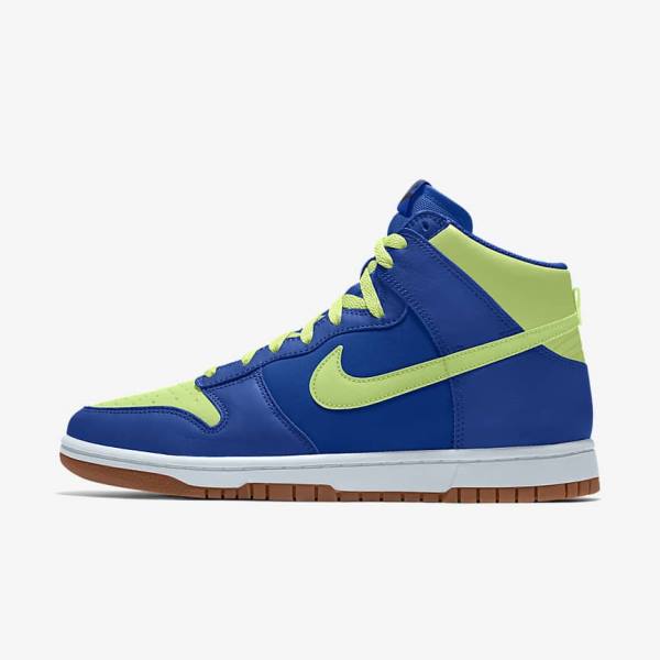 Scarpe Da Ginnastica Donna Nike Dunk High By You Custom Colorate | NK796VET