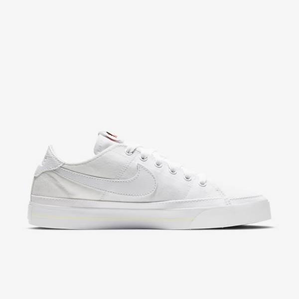 Scarpe Da Ginnastica Donna Nike NikeCourt Legacy Tela Bianche | NK724DGQ