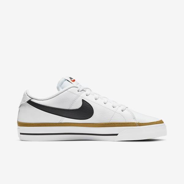 Scarpe Da Ginnastica Donna Nike NikeCourt Legacy Bianche Nere | NK849RMO